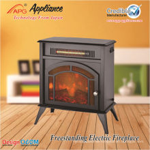 Freestanding cheap electric fireplace